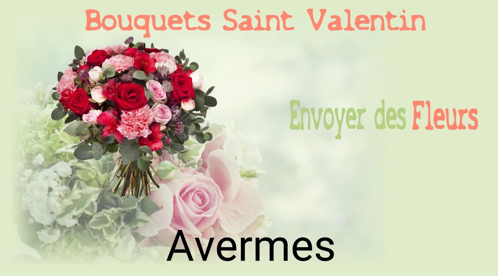 Roses de Saint-Valentin livrées à Avermes